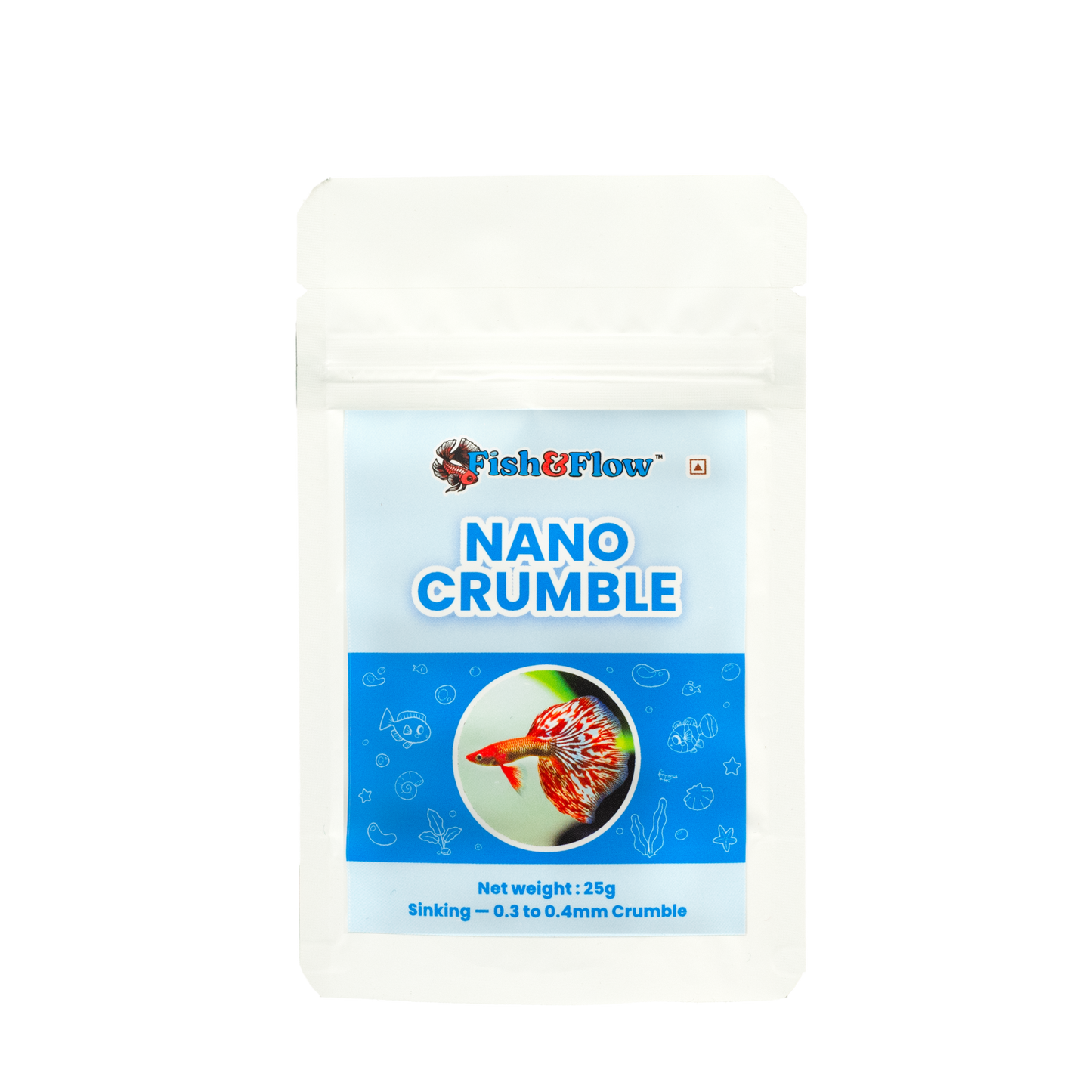 Nano Crumble 25g | 100g | Sinking - 0.3 to 0.4mm Crumble