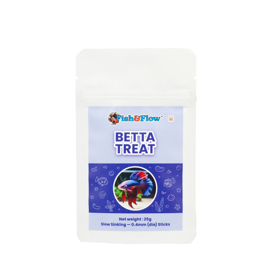 Betta Treat 25g | 100g | Slow Sinking - 0.4mm (dia) Sticks