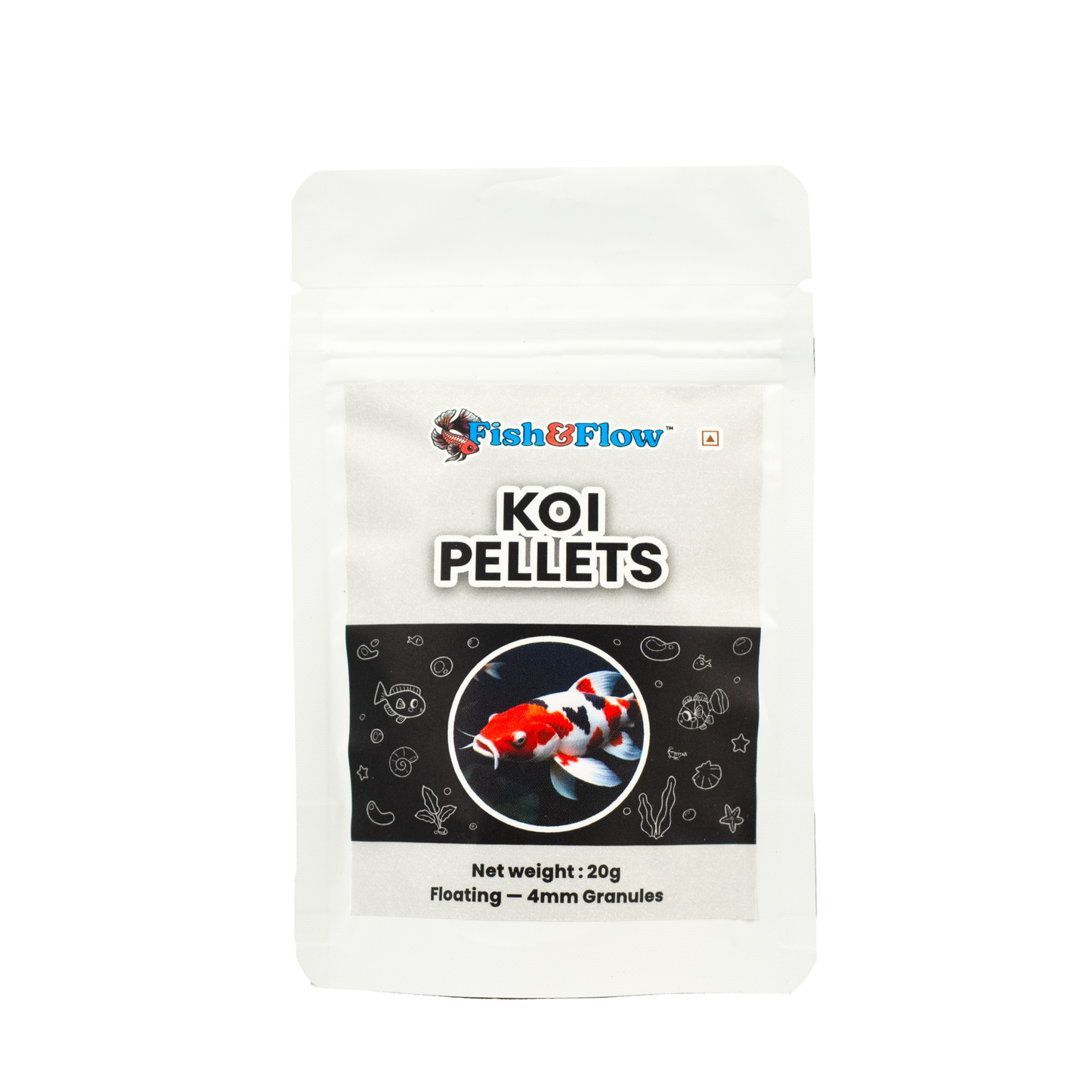 Koi Pellets 20g | Floating - 4mm Granules