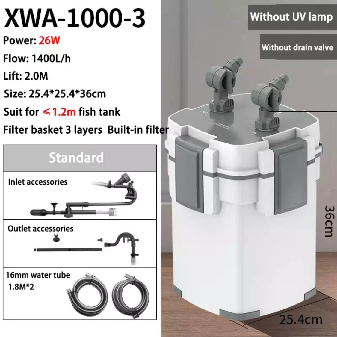 Sunsun XWA 1000 3